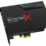 Sound BlasterX AE-5, Sound BlasterX AE-5 New Sound Card from Creative Pro-Gaming series, 