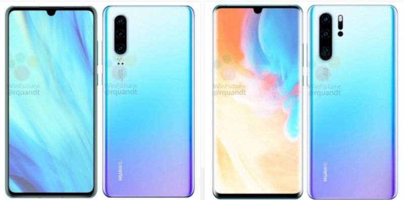Filtered Specifications of Huawei P30 and P30 Pro