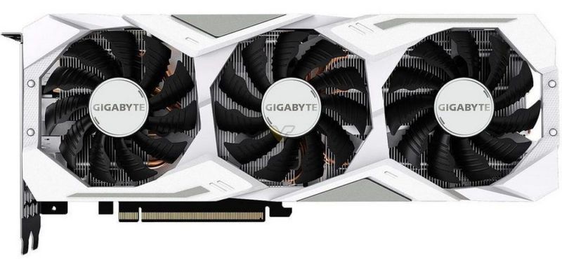 Imágenes de la tarjeta gráfica Gigabyte RTX  Gaming OC White