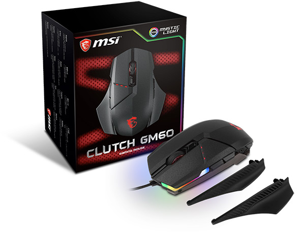 MSI Clutch GM70 & GM60 New Series of Gaming Mouse