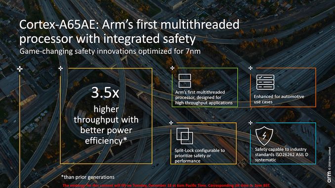 ARM Cortex-A65AE, ARM Cortex-A65AE, new chip at 7 nm targeted for autonomous driving, Optocrypto