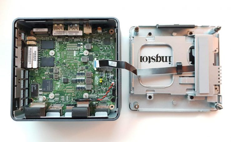 Intel NUC, Intel NUC Cannon Lake with a Core i3 8121U @ 10nm and AMD Radeon RX 540, Optocrypto