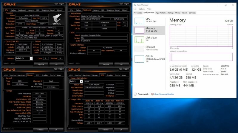 Gigabyte Z390, Gigabyte Z390 and C246 motherboards now support 32GB DDR4 modules, Optocrypto