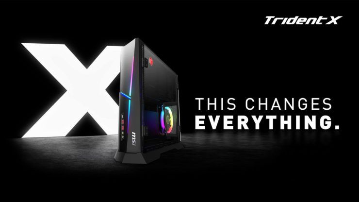 Trident X, MSI Trident X, a compact PC with i9-9900K and RTX 2080 Ti, Optocrypto