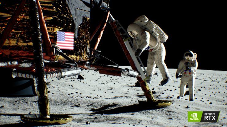 NVIDIA, NVIDIA Releases Apollo 11 Demo With Ray Tracing, Optocrypto