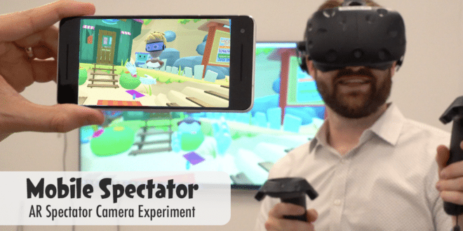 Spectator, Google Spectator allows you to track your friends in VR using ARCore, Optocrypto