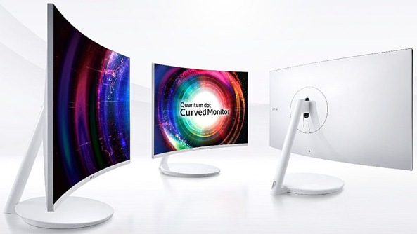 , Samsung Quantum Dot Curved Monitor For CES 2017, Optocrypto