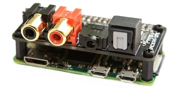 DACBerry One, DACBerry ONE 32 Bit Audio For Raspberry Pi and Tinker Board, Optocrypto