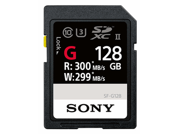 Sony SF-G series of UHS-II compatible SD memory