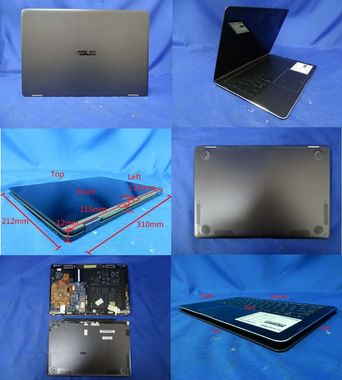 ASUS ZENBOOK FLIP UX370UA, ASUS ZENBOOK FLIP UX370UA (Q325UA) PHOTOS AND TECHNICAL SPECIFICATIONS, 