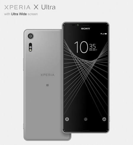 Sony Xperia X Ultra, Sony Xperia X Ultra with 21:9 Ratio Screen 4GB RAM and 20M Pixel Camera, Optocrypto