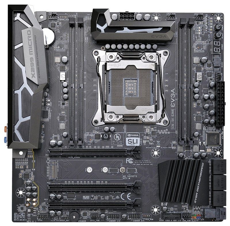 EVGA X299 DARK, X299 FTW K and X299 Micro Motherboards for Core i9