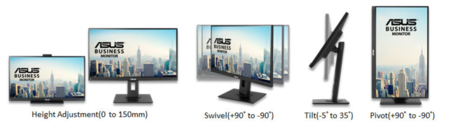 Asus BE27AQLB A 27-inch QHD Monitor With Flicker Free Technology, Optocrypto