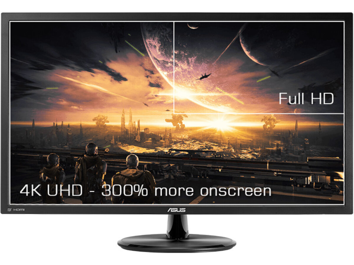 ASUS VP28UQG, TN Monitor with 4K 