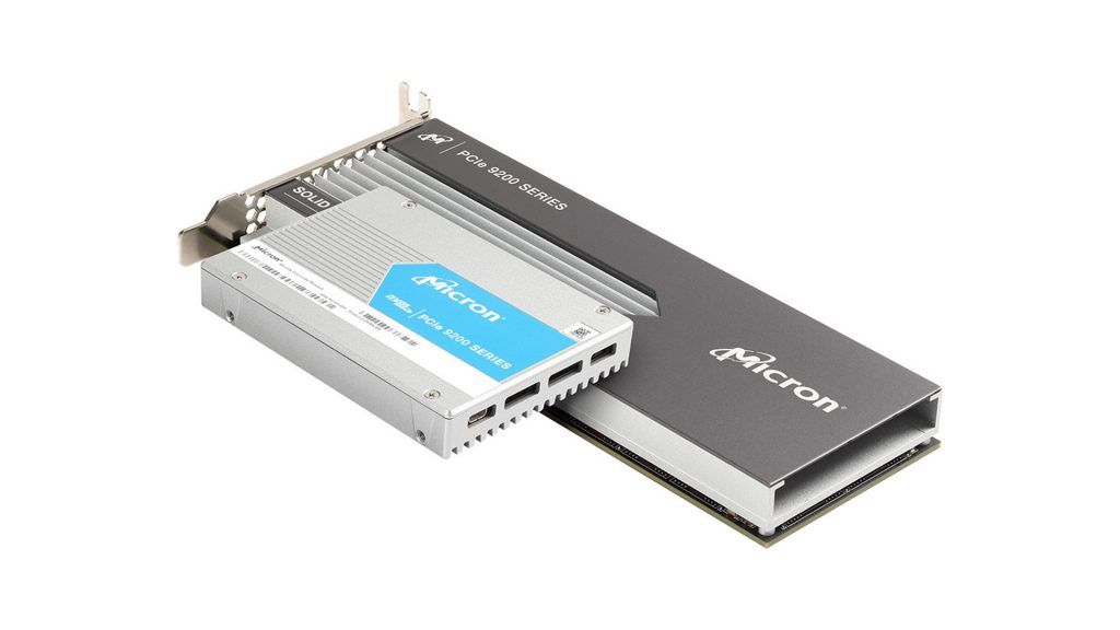 Micron NVD 9200 professional SSD series up to 11TB with 5GB/s read speed