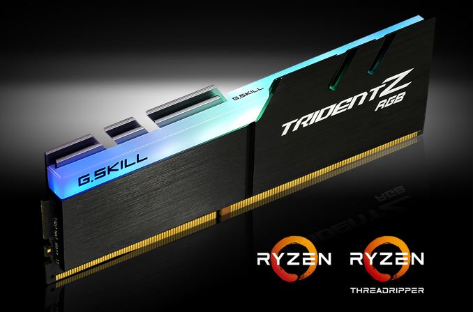 G.Skill Introduces Trident Z RGB Memories for AMD