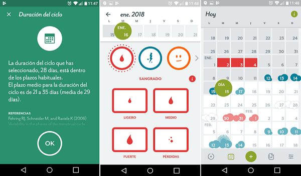 OVULATION CYCLE, 5 APPLICATIONS TO KEEP A DIARY OF YOUR RULE AND YOUR OVULATION CYCLE, Optocrypto