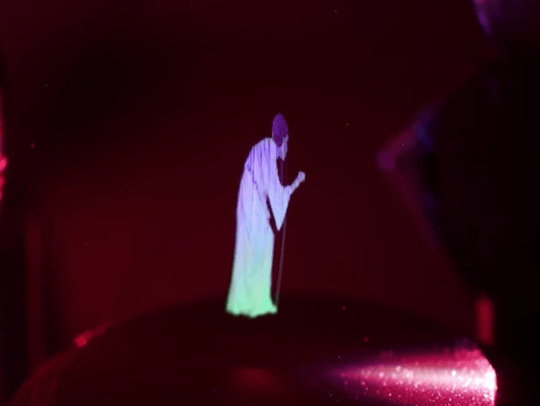 Optical Trap Display: Researchers create a laser hologram with which they can interact