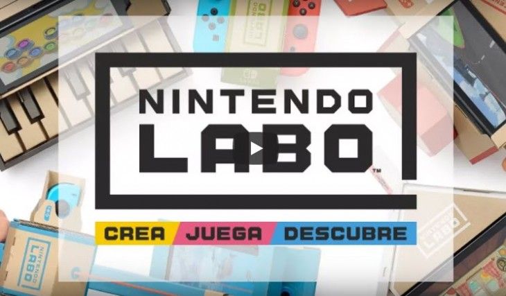 Nintendo Labo, cardboard toys for the Nintendo Switch
