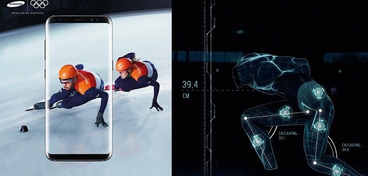 Samsung SmartSuit, Samsung SmartSuit, the signature smart suit for two Olympic skaters, Optocrypto