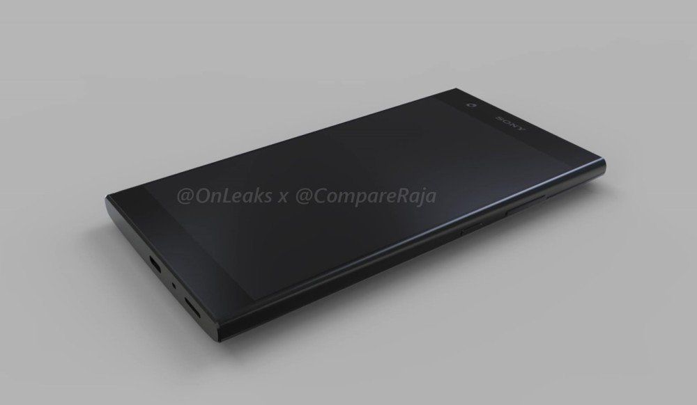 Xperia L2, The Sony Xperia L2 can be seen in a 3D video render with a slightly different design than usual, 