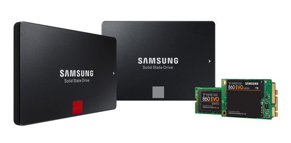 Samsung 860 PRO, Samsung 860 PRO and 860 EVO, new SSD with V-NAND technology, 