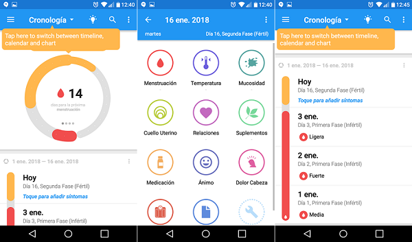 OVULATION CYCLE, 5 APPLICATIONS TO KEEP A DIARY OF YOUR RULE AND YOUR OVULATION CYCLE, Optocrypto