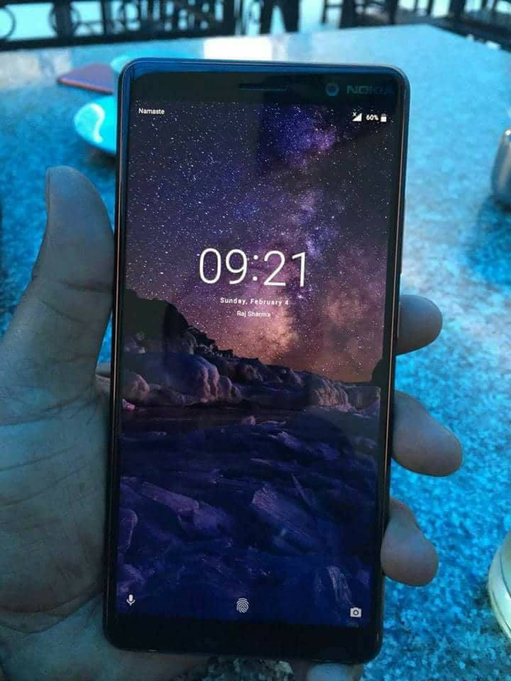 Alleged real image of the Nokia 7+ could confirm its screen &#8220;almost without frames&#8221;