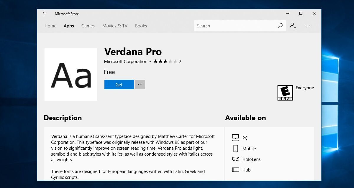 windows 10, Learn how to add fonts to windows 10 from official store, Optocrypto