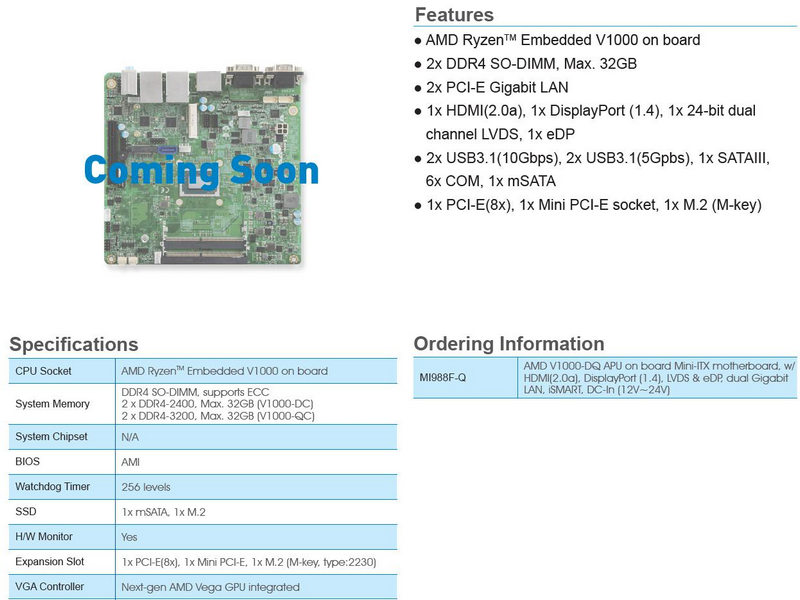 Ryzen V1000, AMD will launch the Ryzen V1000 to compete with Intel Gemini Lake, Optocrypto