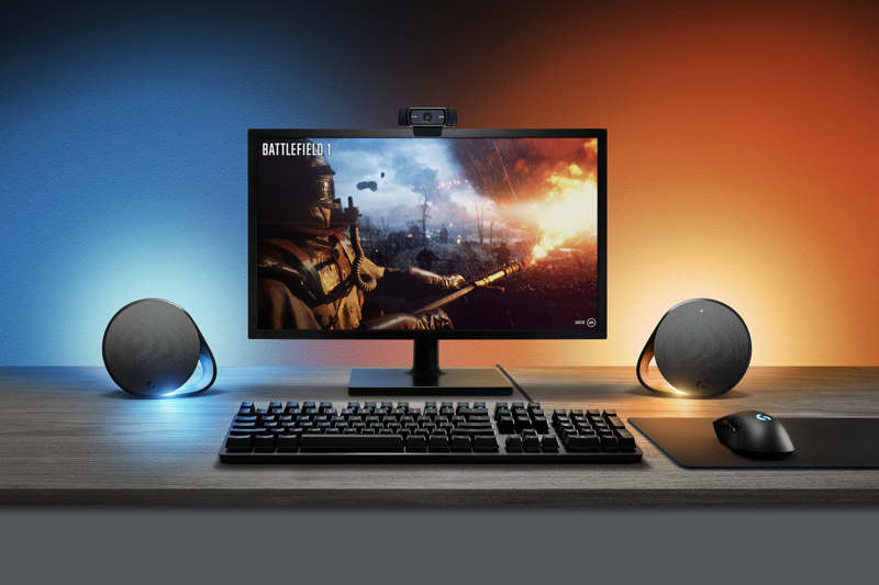 Logitech G560, New Logitech G560 speakers with advanced RGB lighting, Optocrypto