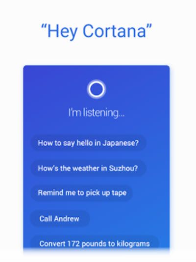Cortana for Android already has support for calls and messages