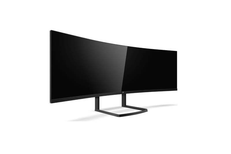 Philips Brilliance 492P8 is an ultra-short 49-inch curved monitor