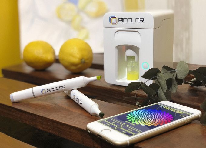 Picolor, Picolor, a device capable of producing more than one million different colors, Optocrypto