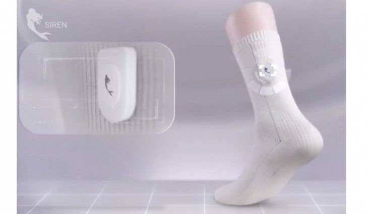 Siren &#8211; Smart socks: These smart socks alert people with diabetes to injuries