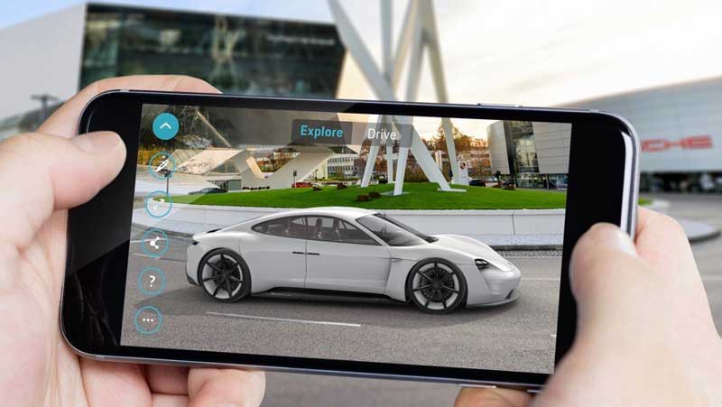 Augmented Reality: Porsche shows E-car with the help of ARKit and ARCore, Augmented Reality: Porsche shows E-car with the help of ARKit and ARCore, Optocrypto