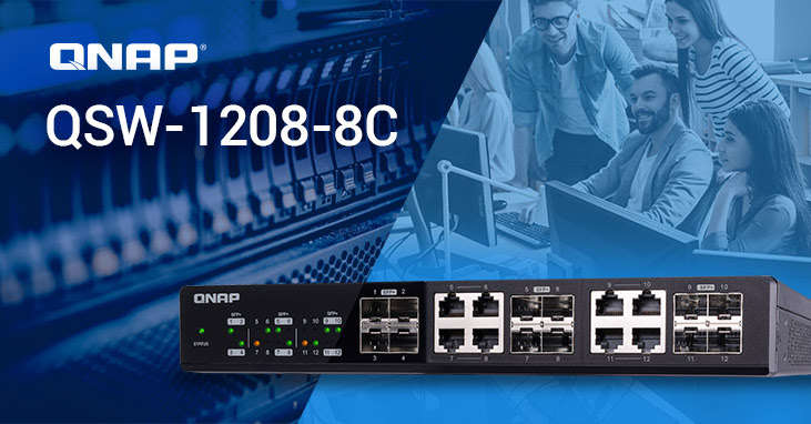 New QSW-1208-8C and QSW-804-4C 10GbE QNAP switches announced, New QSW-1208-8C and QSW-804-4C 10GbE QNAP switches announced, Optocrypto