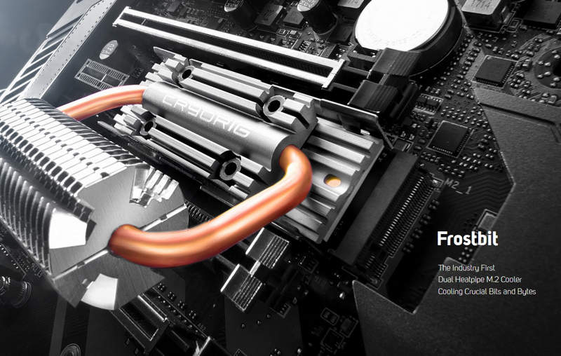 Cryorig Frostbit, a great heatsink for M.2 SSDs, Cryorig Frostbit, a great heatsink for M.2 SSDs, 