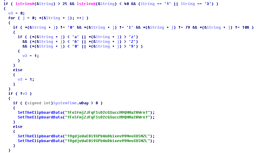 Malware replaces copied wallets on the clipboard to steal funds from Bitcoin and Ethereum users, Malware replaces copied wallets on the clipboard to steal funds from Bitcoin and Ethereum users, Optocrypto