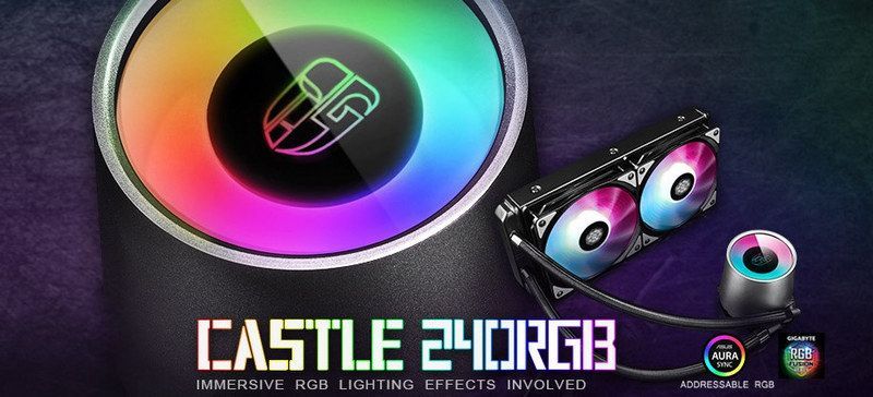 Castle 240 RGB and 280 RGB liquid coolers, Deepcool launches Castle 240 RGB and 280 RGB liquid coolers, Optocrypto