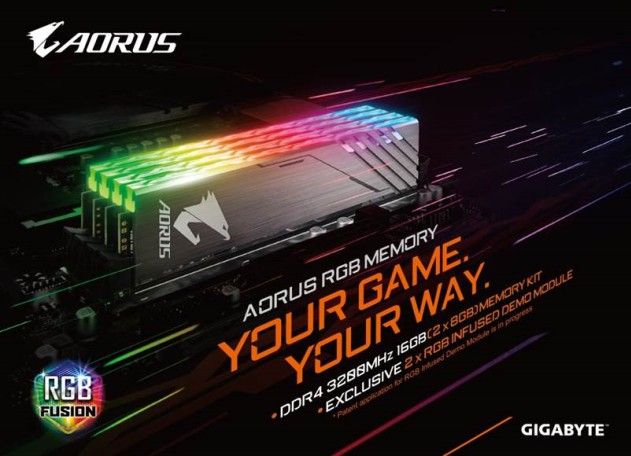 AORUS RGB Gigabyte RGB in 2×8 kits with 3200 MHz frequencies, AORUS RGB Gigabyte RGB in 2×8 kits with 3200 MHz frequencies, Optocrypto