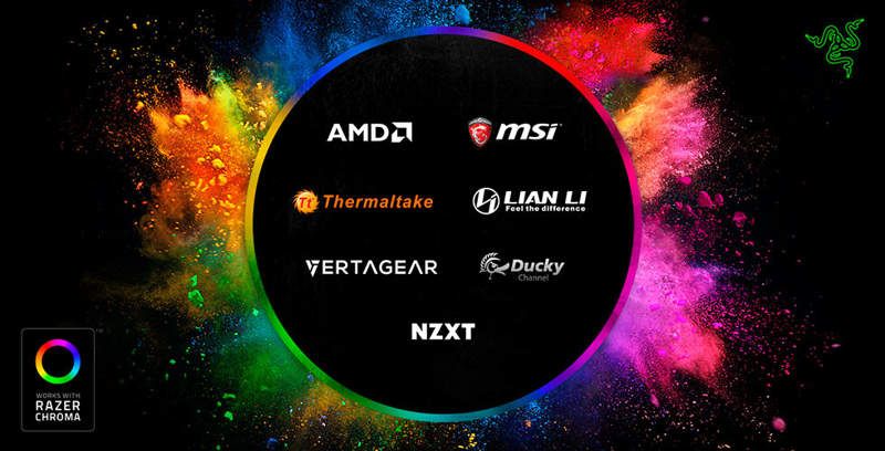 Razer Chroma technology is also available to other manufacturers, Razer Chroma technology is also available to other manufacturers, Optocrypto