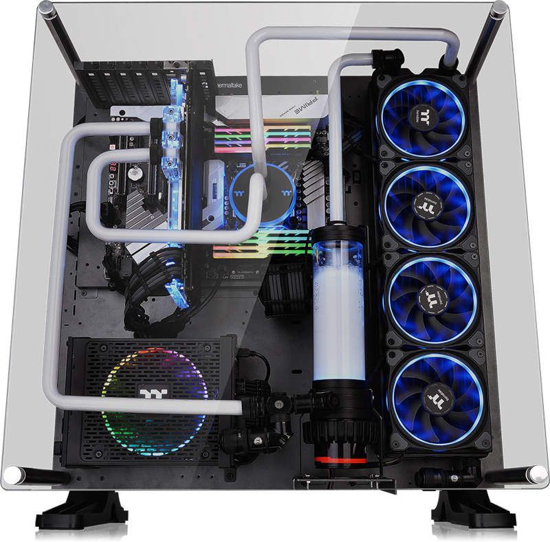 Thermaltake Core P5 TG Ti Edition, Thermaltake Core P5 TG Ti Edition, the most spectacular chassis continues to evolve, Optocrypto