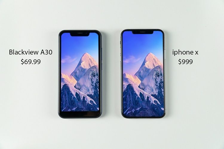 Blackview A30: The entry-level iPhone X for only $69.99