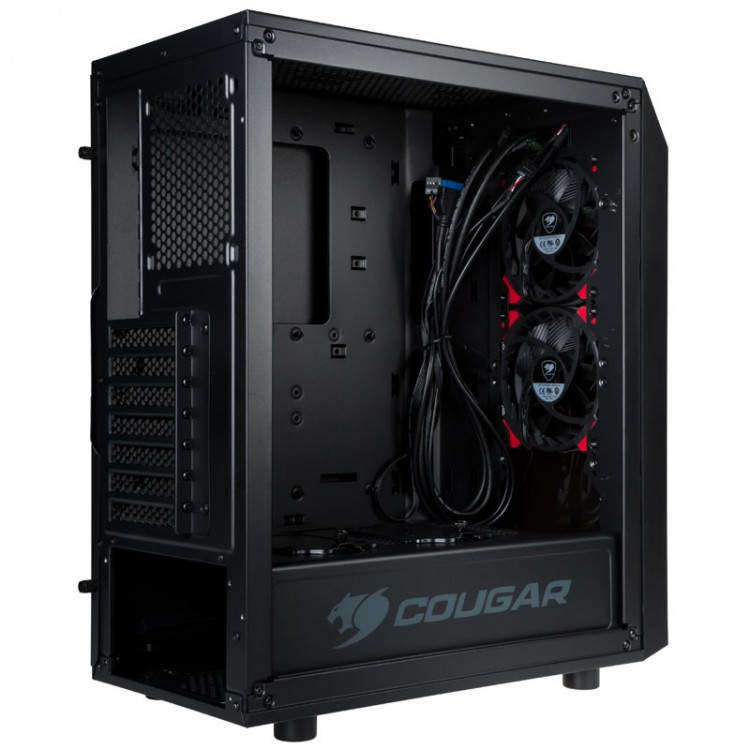 Cougar Turret, Cougar Turret, new ATX chassis with Vortex RGB fans, 