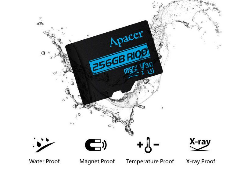 Apacer V10, Apacer launches high-end microSD V30 and V10 memory cards, 