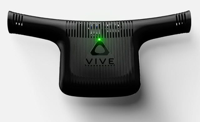 HTC VIVE, HTC announces the wireless adapter for its virtual reality glasses HTC VIVE, Optocrypto