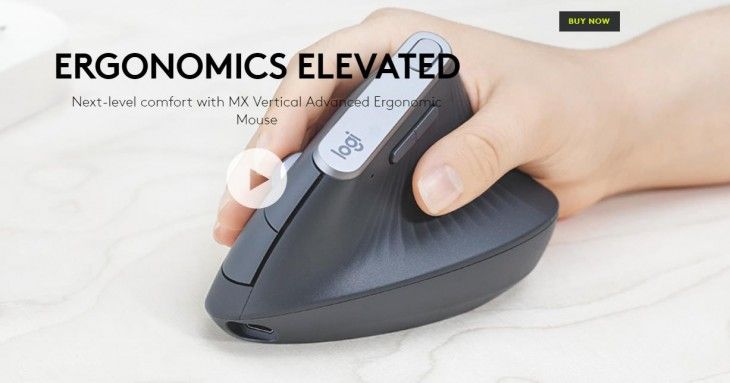 Vertical Mouse, Logitech Introduces a Vertical Mouse, Optocrypto