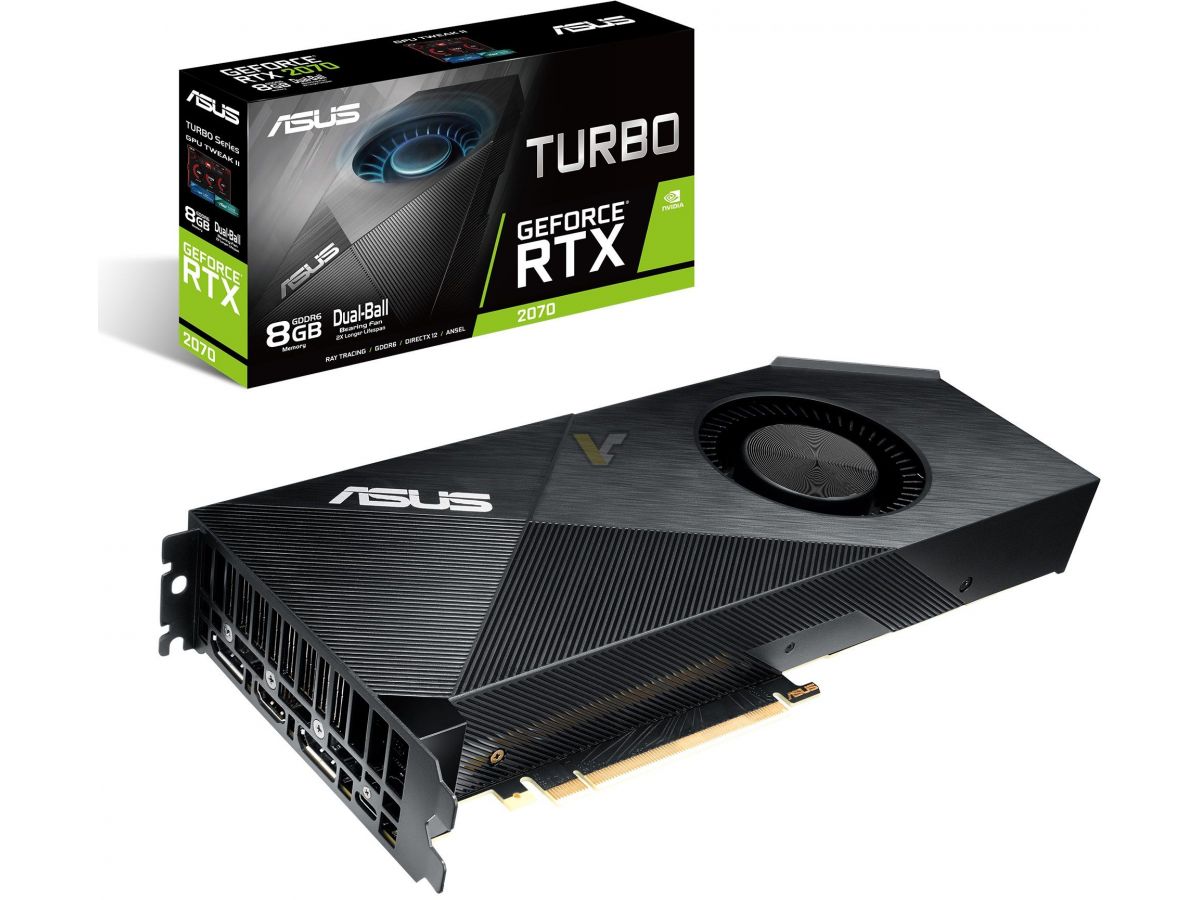 Turing architecture expands with Asus GeForce RTX 2070 graphics cards