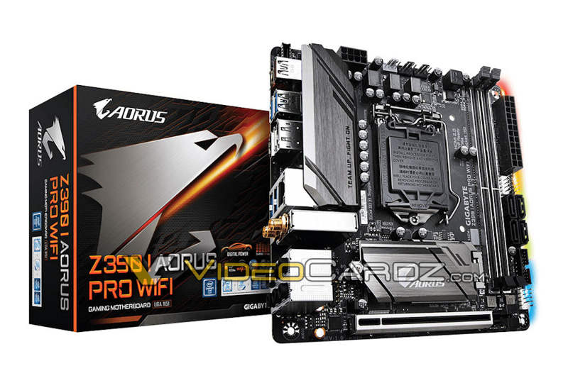 Gigabyte Z390 I AORUS PRO WIFI, Gigabyte Z390 I AORUS PRO WIFI: A Mini ITX to house Whiskey Lake, Optocrypto